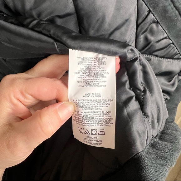 Wrangler NEW Workwear Hooded Shirt Jacket Relaxed Fit SZ XL - Picture 7 of 7